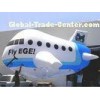 Waterproof Inflatable Zepplin Helium Balloon , Helium Advertising Blimps