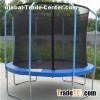 10FT New Round Spring Fiberglass Rod Trampoline