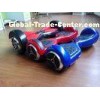 Red White Blue Smart 2 wheel balancing scooter , electric skateboard scooter