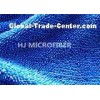 Blue Microfiber Fabric By The Yard For Mop / Microfiber Towels , Super Absorbent