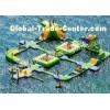 Outdoor Huge Inflatable Water Park Rentals 0.9mm PVC Tarpaulin Material