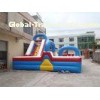 Well tailed Flame Retardant PVC Tarpaulin Outdoor Blow Up Obstacle Course With CE / UL