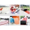 Non Slip Rubberize Running Track Construction , Athletic Track Surfaces