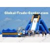 Adults Big Beach Inflatable Water Slide / outdoor activities inflatable toys for pool