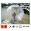 Interesting 0.8mm PVC / TPU Transparent Inflatable Water Walking Ball for Water Pools