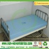 Blue Disposable Nonwoven Medical Bedsheet for Hospital