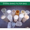 Industrial  Dust  Filter Bag by non-woven needle felt