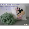 recycled green  fiber 15D*32 HCS