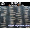 stripe printed common velboa fabric aminal like short pile for sofa upholstery polyester