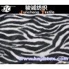 Velboa Polyester Upholster Sofa Fabric Zebra short pile for sofa upholstery polyester