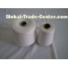 Close Virgin Polyester Raw White Yarn Anti-pilling 20s 30s 40s 50s