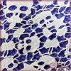 White guipure lace fabric