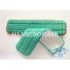 Eco-Friendly Microfiber Dust Mop Backing With Velcro , Floor Duster Mops
