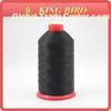 Black Polyester High Strength Thread / high tenacity sewing machine thread