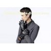 Belt Cuff Sheep Lamb Leather Men's Leather Gloves , Men Dress Leather Gloves