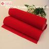 Red OEM / ODM Flocked Velvet Fabric , Watch Boxes Velvet Spunlace Fabric