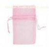 Little Pink Jewelry Drawstring Pouch / Bags With Silkscreen Printing