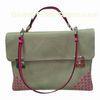 Fashion Office Lady Crocheted Hand Bags For Meeting / Party