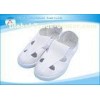 Soft Leather Upper ESD Anti Static Safety Shoes In Electronic Industry