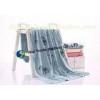 70*140cm Microfiber Gym Towels , Ultra-strong Absorbency Gray Bath Towels