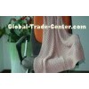 Durable 100% Cotton Knit Throw Blanket Self Edge , Knitted Throw Blanket