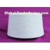 Kniting / Weaving Polyester Spun Yarn Bleaching White with 100% Virgin Fiber
