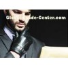 Sheep Leather Men's Leather Gloves With Buckle Belt Cuff , Black Mens Thin Leather Gloves