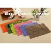 High Absorbent Solid Color Household Carpets , Kitchen Area Rugs 40*60cm