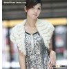 tongchem knitted vest with rabbit fur on it
