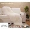 Double sheepskin rug (2P)