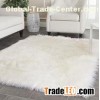 Artificial sheepskin rug