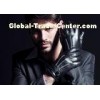 Sheep Leather Men Brown / Black / Light Brown Leather Gloves With Basic Style / Belt Cuff