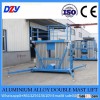 Aluminium Alloy Double Mast Lift Platform