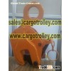 Vertical steel plate lifting clamps structure