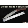 damascus steel folding knives with bone handle,handcrafted knives,wholesale knives
