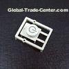2k Plastic Injection Mold with multi material bonding PC and TPE , button