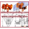 Geared trolleys for hoist