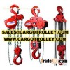 Manual chain hoist features