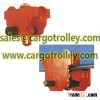 Plain trolleys for steel beams