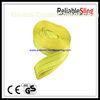 One Time PES Endless Webbing Sling for lifting steel pipe with GS , CE Certificate