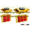 Cargo trolley applied on moving heavy duty equipment