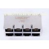8 Multi Pin Stacked RJ45 for PC Mainboard / Switch , Shielded RJ45 POE Connector
