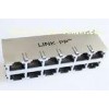2 X 6 Ports Ethernet POE RJ45 Connector for Modem / Switch / Router , 10 /100 / 1000 BASE-T