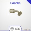45 Cone SS-43-FD Metric DIN Heavy Braided Hose One Piece Fitting