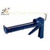 9 Inch Steel Manual Industrial Caulking Gun With Ratchet Rod / Big Ladder Hook