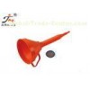 Industrial Plastic Coolant / Gasoline / Oil Filler Funnel With Crinkle Pipe