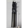 Processing of high hardness cabide endmills