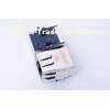 1 x 1 Tab Up Single RJ45 , 10 / 100 base Modular Jack For PC Mainboard J1011F21PNL