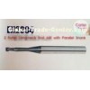 2 flutes long-neck end mill with parallel shank
