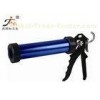 Professional 10oz Aluminum Blue Oxidation Sausage Caulking Gun With Big Ladder Hook